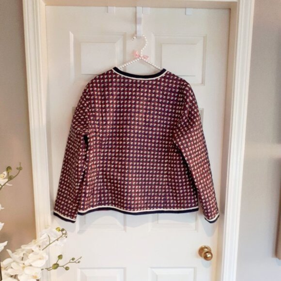 NWOT Talbots reversible quilted short jacket, XL - Picture 5 of 7